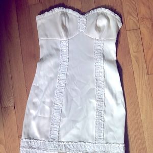 Little white dress. Great bachelorette wear!